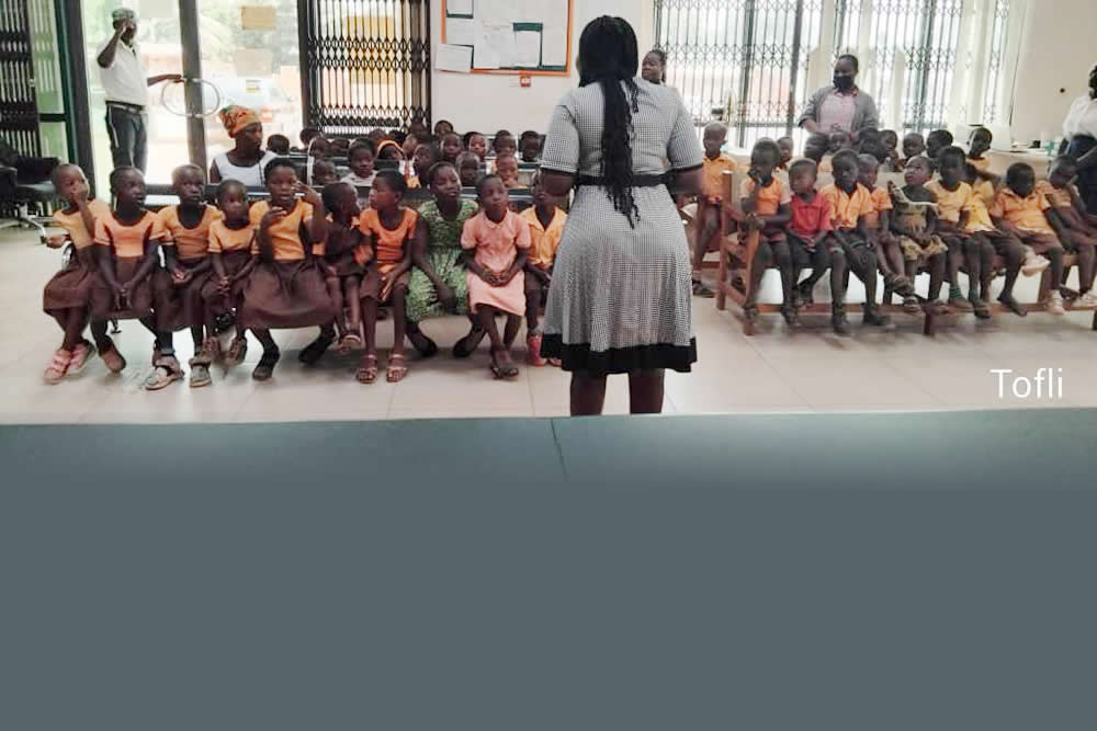 Ada Rural Bank's Relationship banking with school children